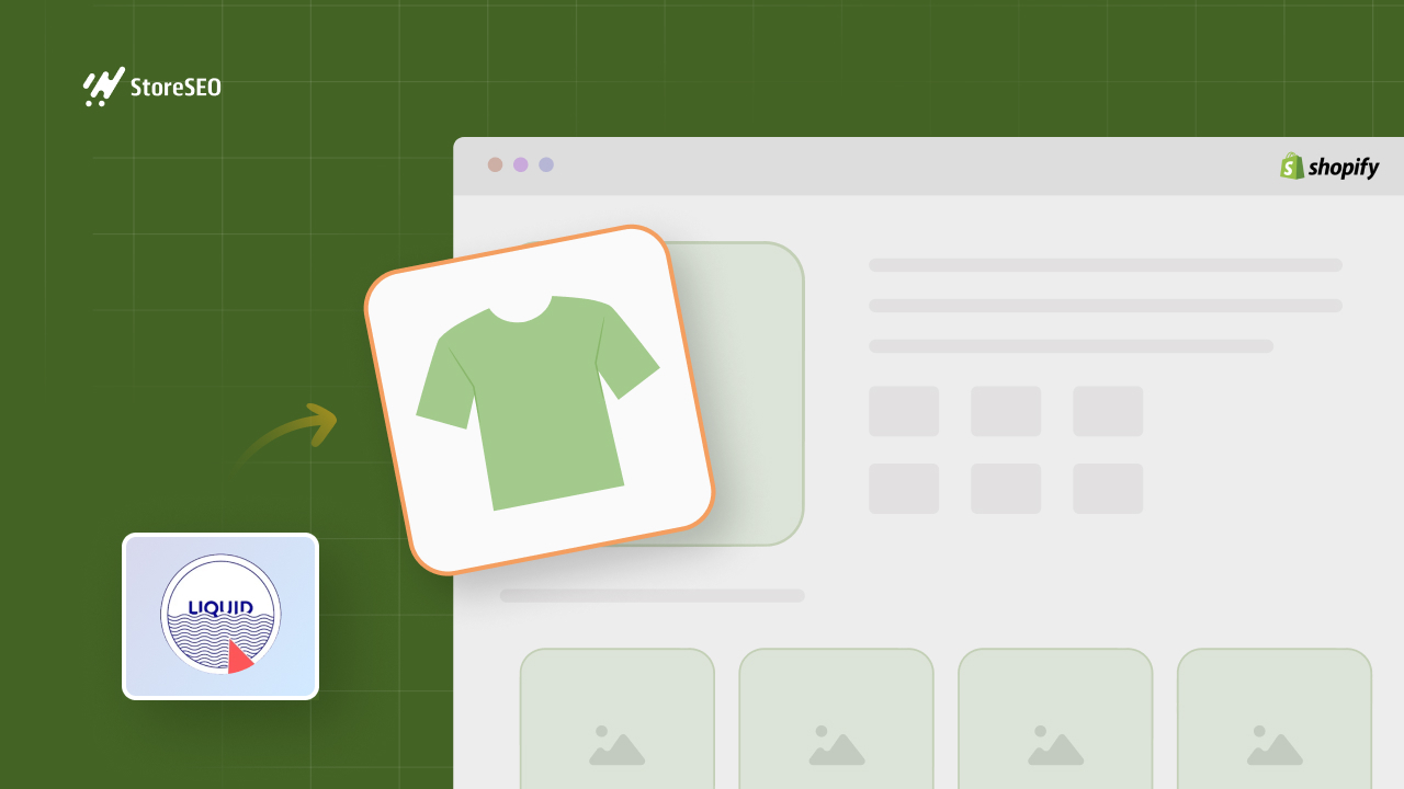 Shopify store using Shopify Liquid
