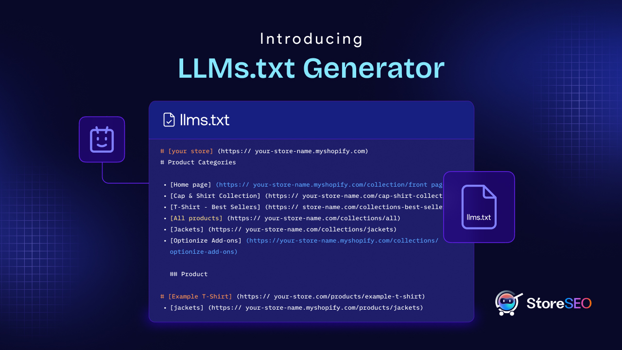 LLMs.txt generator