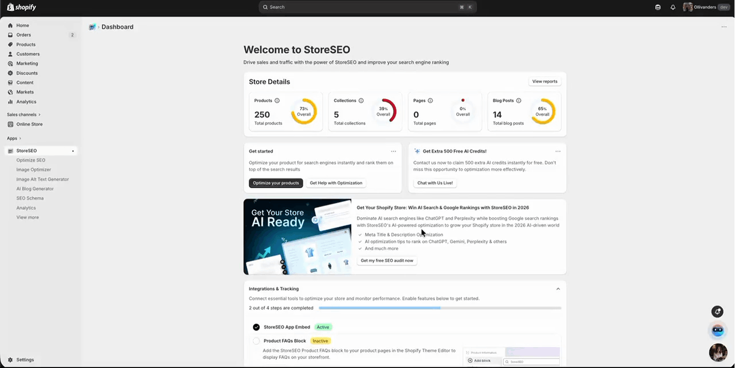 How to Show FAQs on Your Storefront Using StoreSEO 1 Show FAQs on Your Storefront