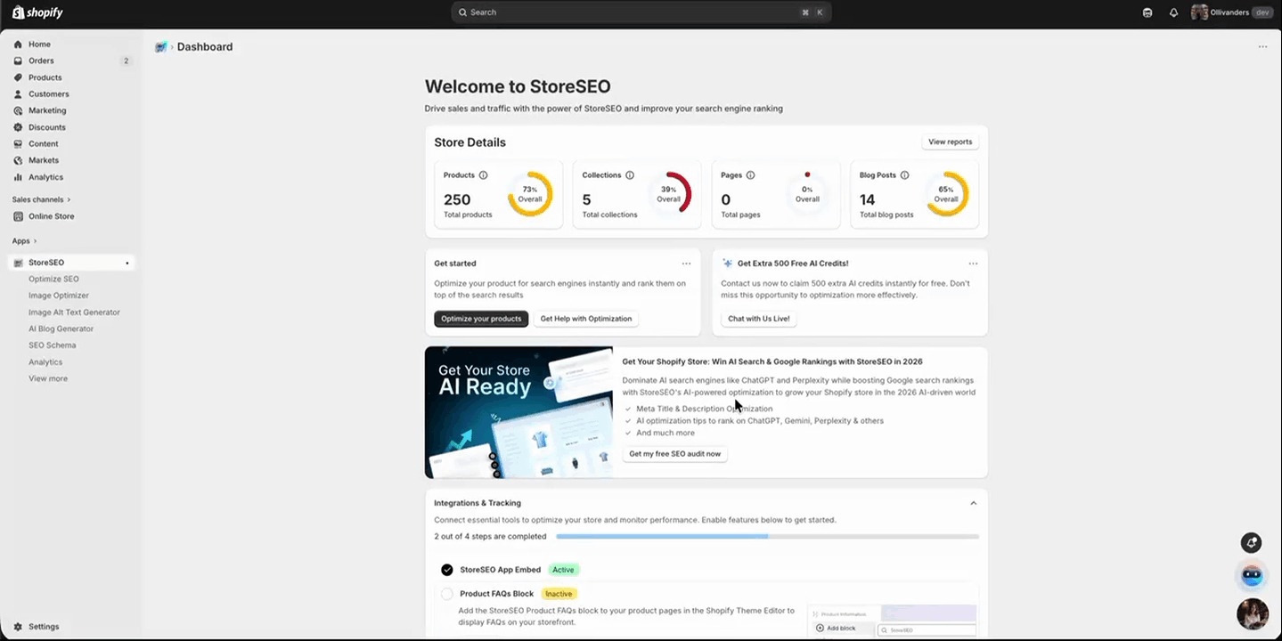 How to Show FAQs on Your Storefront Using StoreSEO 1 How to Show FAQs on Your Shopify Storefront: Boosts SEO and Conversions with StoreSEO