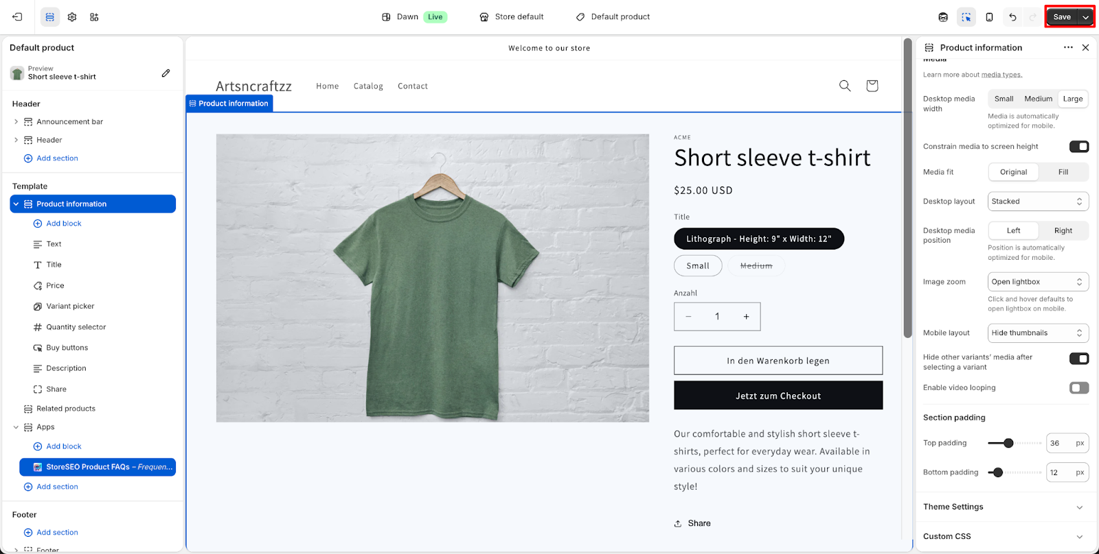 How to Show FAQs on Your Storefront Using StoreSEO 4 Show FAQs on Your Storefront