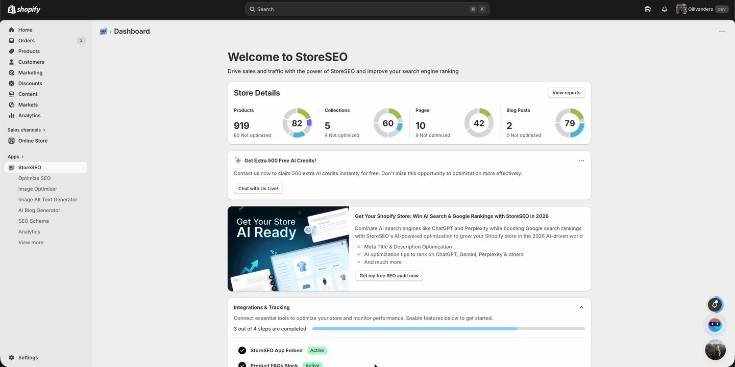 StoreSEO AI Toolkit: AI-Agent Friendly Solution for Your Shopify Store 1 StoreSEO AI Toolkit: AI-Agent Friendly Solution for Your Shopify Store